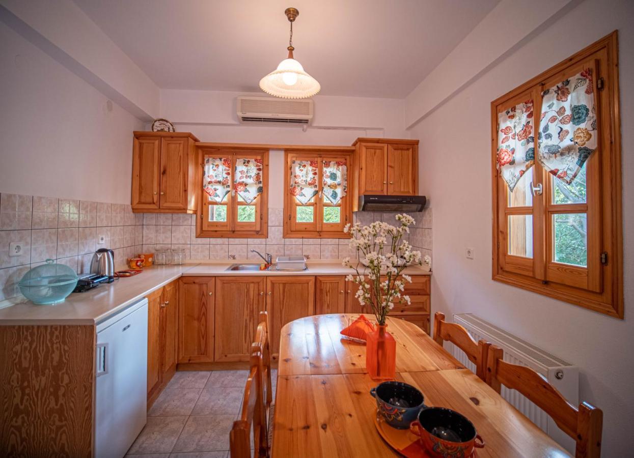 Orange House For Big Families In Damouchari - Delicious Houses Exteriér fotografie
