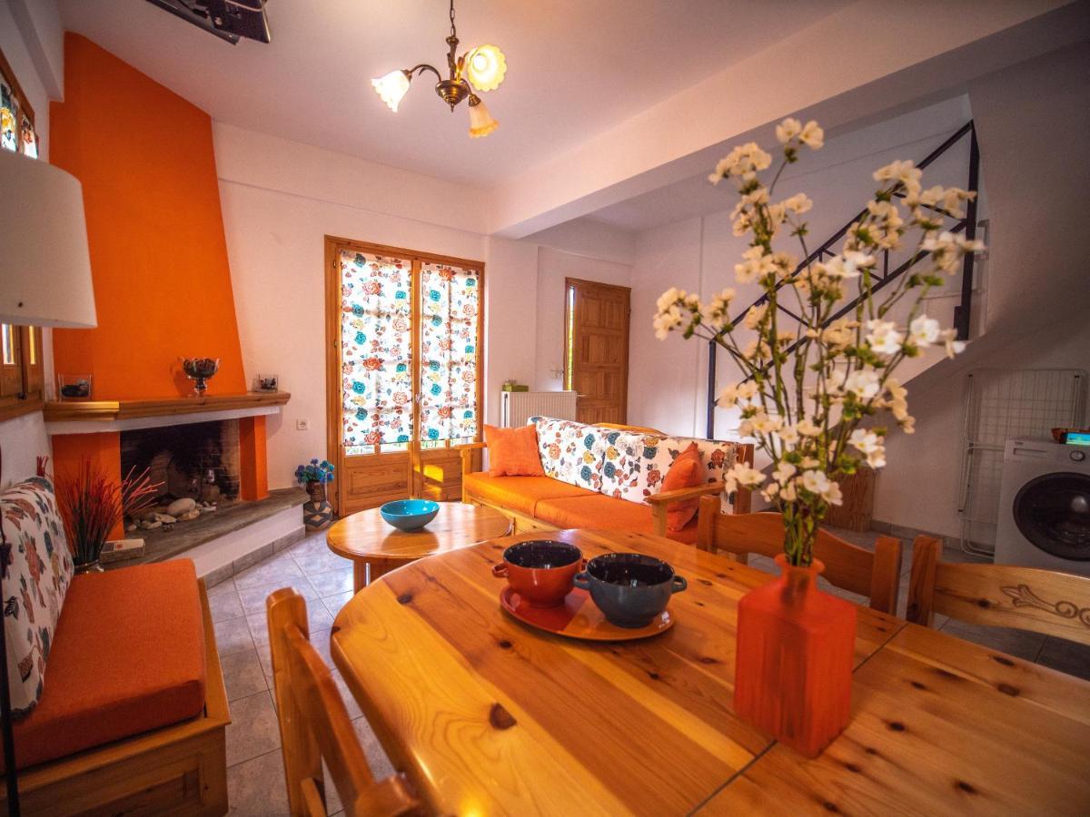 Orange House For Big Families In Damouchari - Delicious Houses Exteriér fotografie