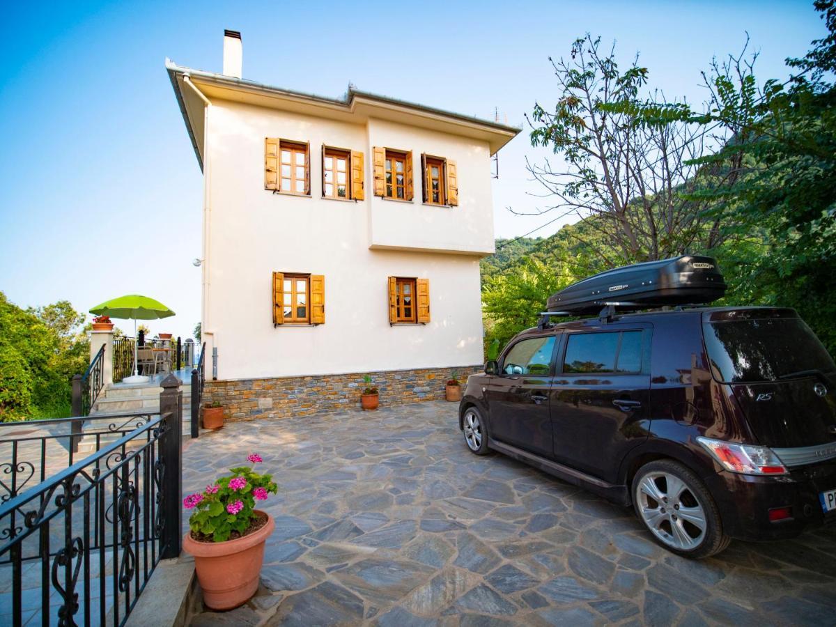 Orange House For Big Families In Damouchari - Delicious Houses Exteriér fotografie