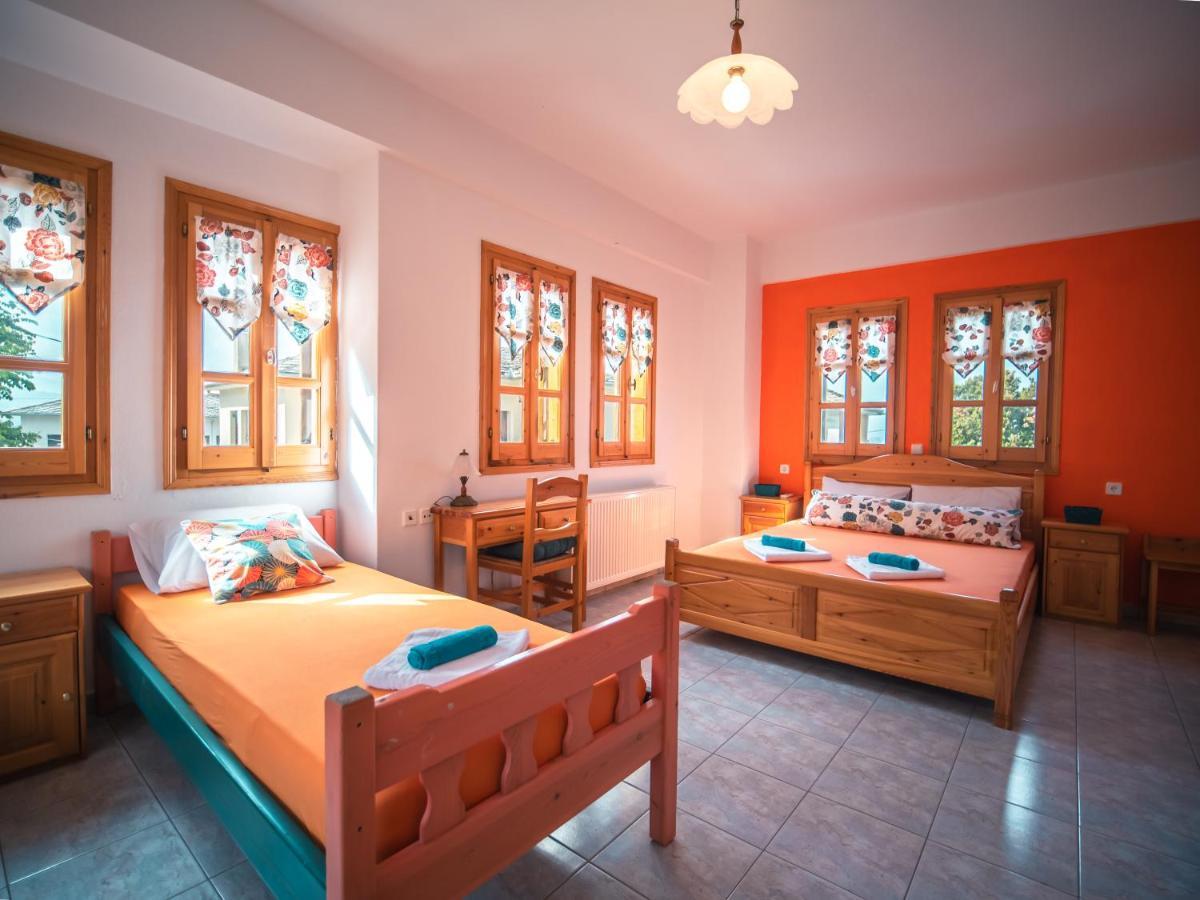Orange House For Big Families In Damouchari - Delicious Houses Exteriér fotografie