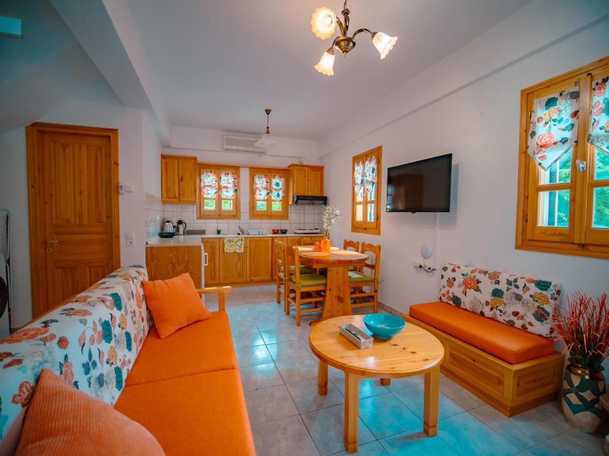Orange House For Big Families In Damouchari - Delicious Houses Exteriér fotografie